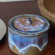 Norman ceramic pocket empty box by C. Turgi, France.
