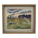 Oil on Canvas “Evening at Haymaking Time” by Bernhard Önstad, Framed 48.5×43cm