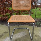 Lot of 4 Chairs Model Cesca designed by Marcel Breuer