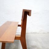 Vintage wooden bench