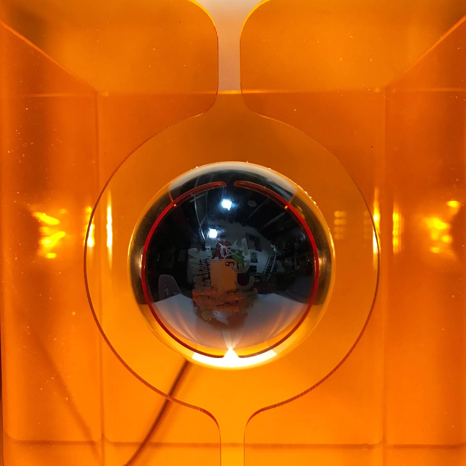 Lampe de Table Vintage • V.Orange • Space Age • 1970