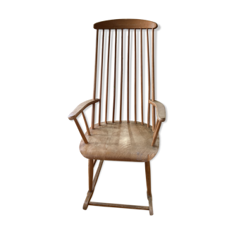Rocking chair scandinave
