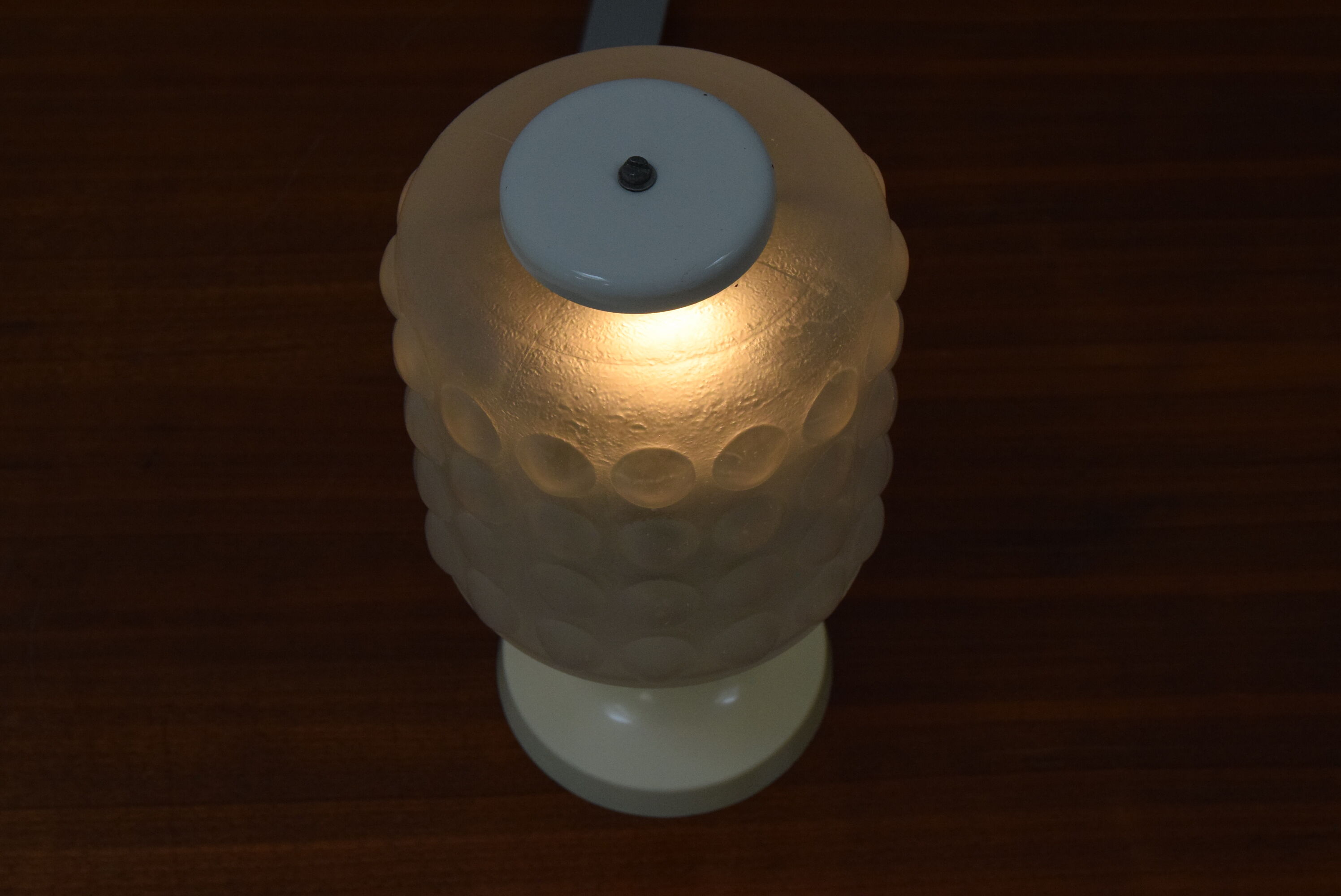 Lampe de table du milieu du siècle / Jilove u Decina, années 1960
