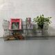 Modular industrial wire shelves