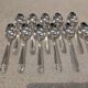 11 silver-plated metal coffee spoons Lemondial Grand Prix Monaco