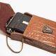 Appareil photo argentique Coronet Folding 6x9 1946 objectif menisque foyer fixe et pochette cuir