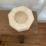 Travertine ashtray