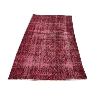 Vintage distressed turkish rug , 196 x 110 cm