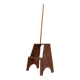 Industrial Wooden Stepladder, France ca. 1900