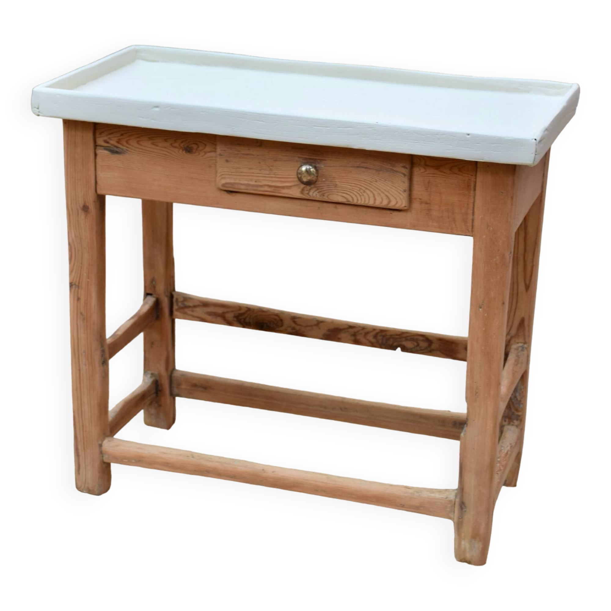 Petite table de ferme d’appoint