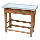 Petite table de ferme d'appoint