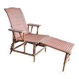 Rattan lounge chair
