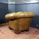 Chesterfield club armchair in baroque style