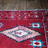 Ancient Berber carpet 125x225cm