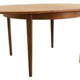 Ronde vintage verlengbare eettafel 'Wrenthorpe'