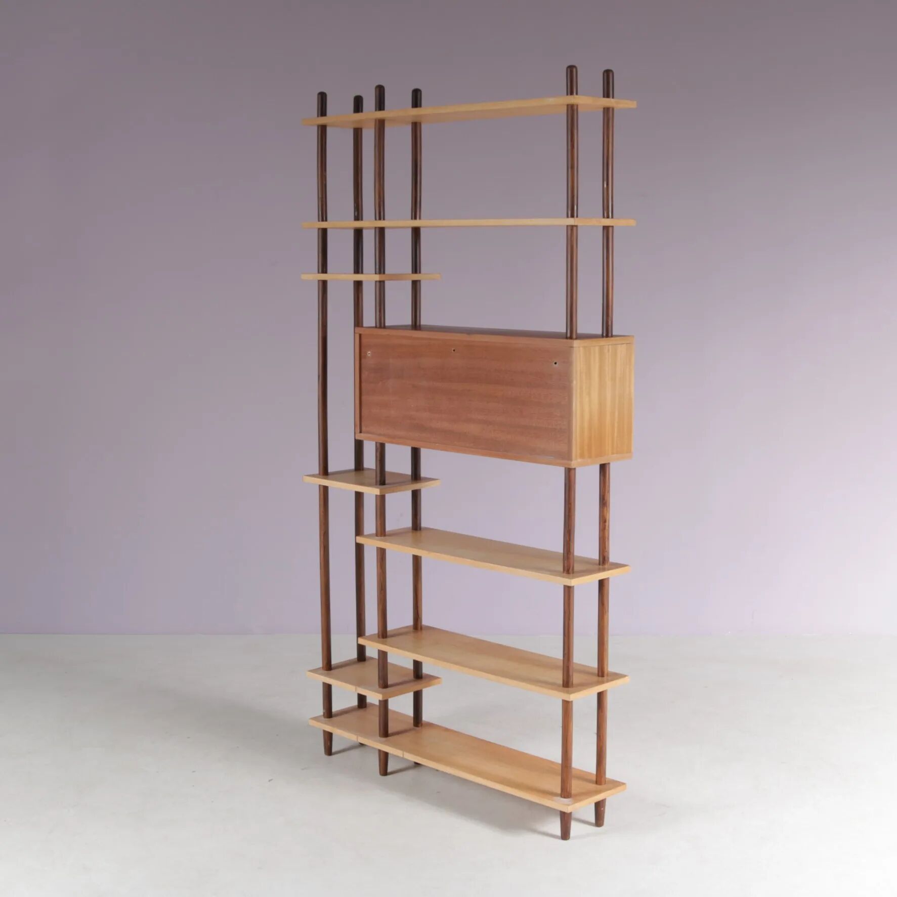 1950s stick cabinet from the Netherlands