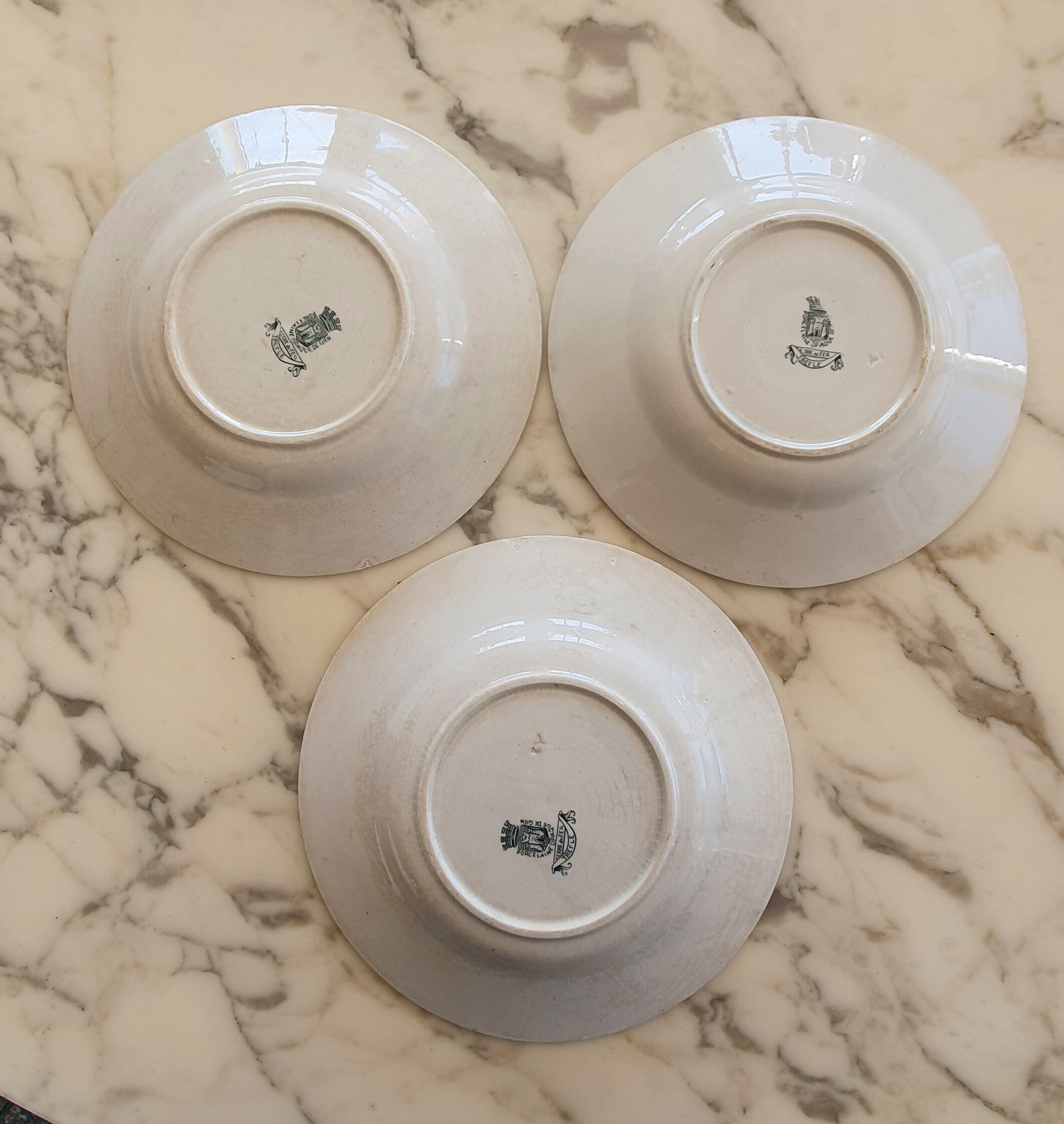 Assiettes creuses Gien
