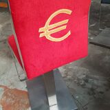 Old chair, slot machine