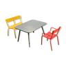 Fermob children's garden furniture (1 table + 1 chair + 1 bench)