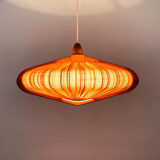 Walnut pendant lamp by Temde