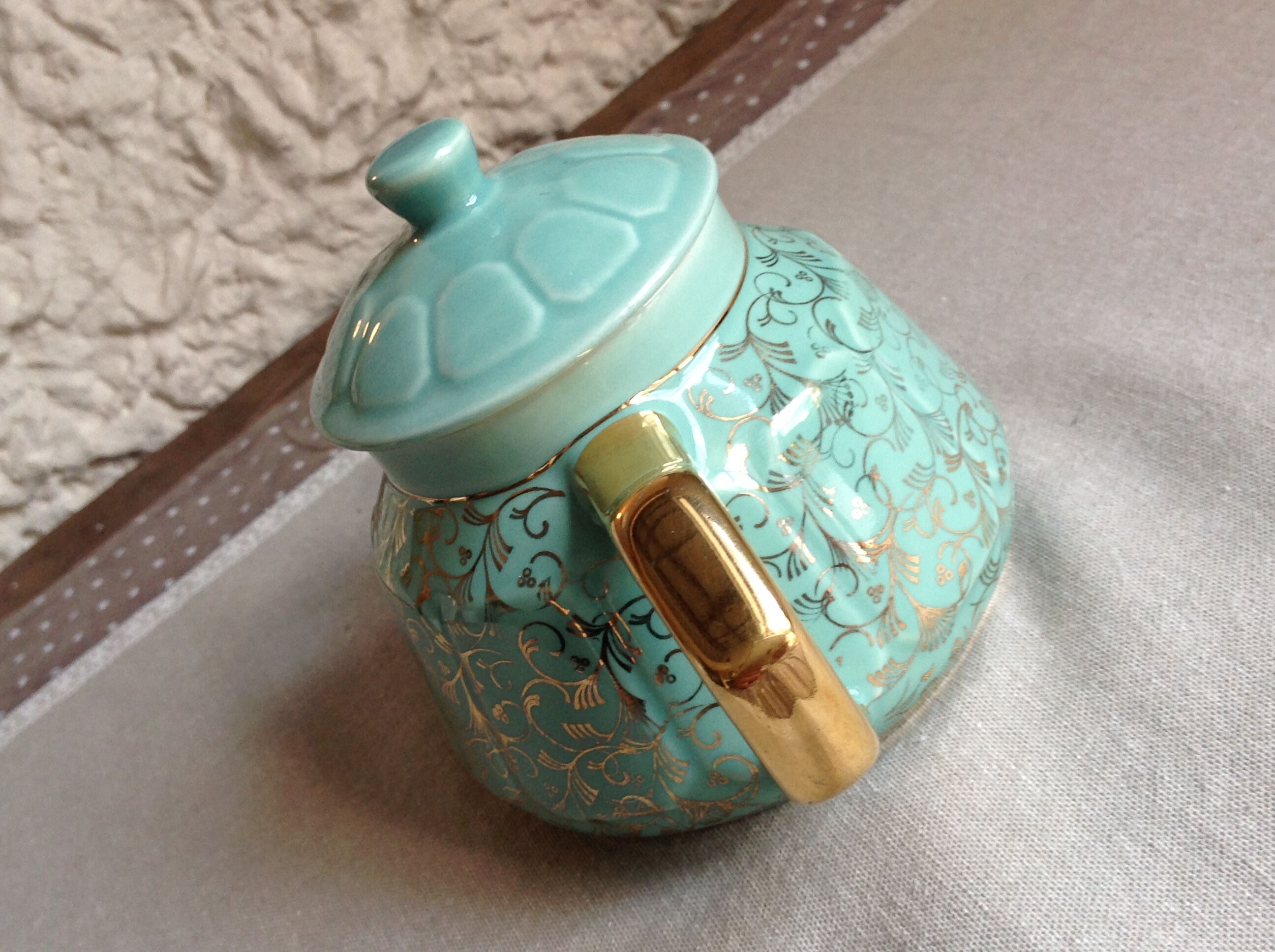 Theiere peppermint two cups / vintage