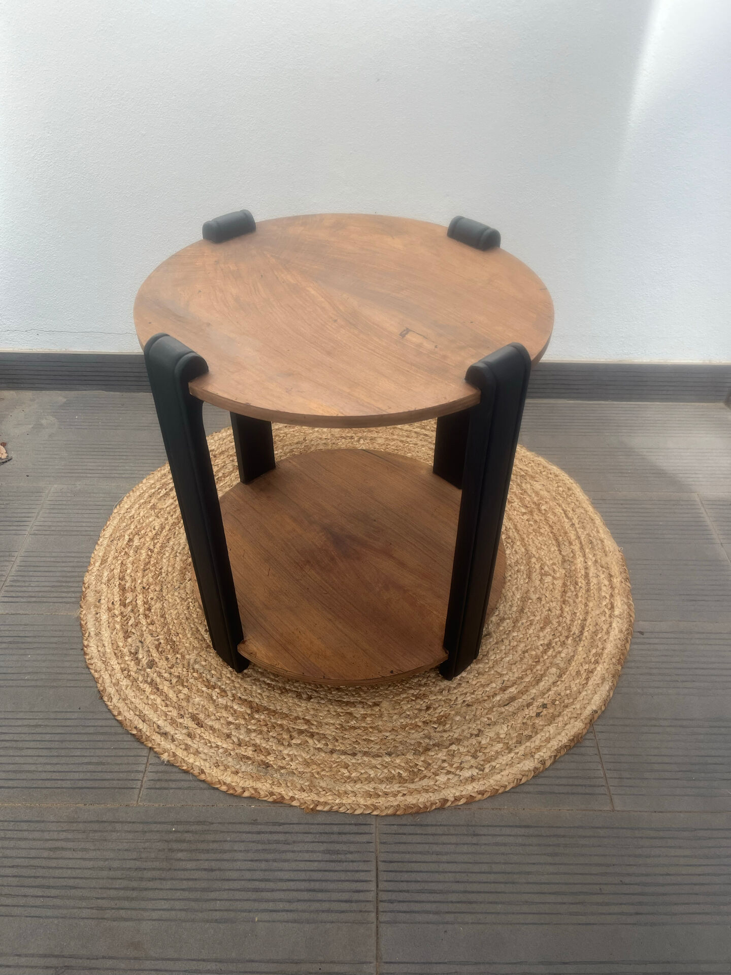 Art Deco wooden side table