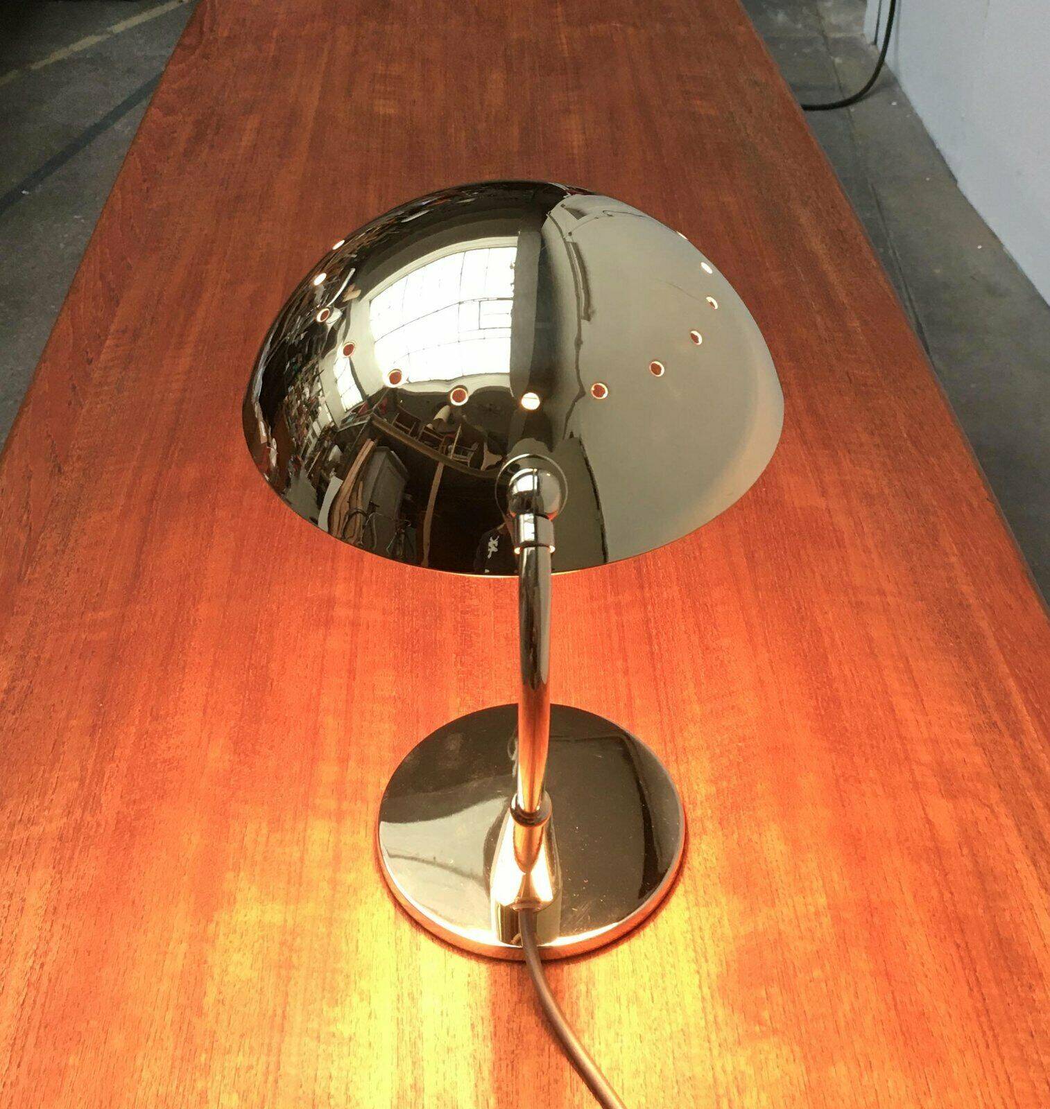 Mid-century German brass table lamp by Cosack.