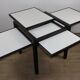 Modular bi-colour table by Bernard Vuarnesson - 1980s