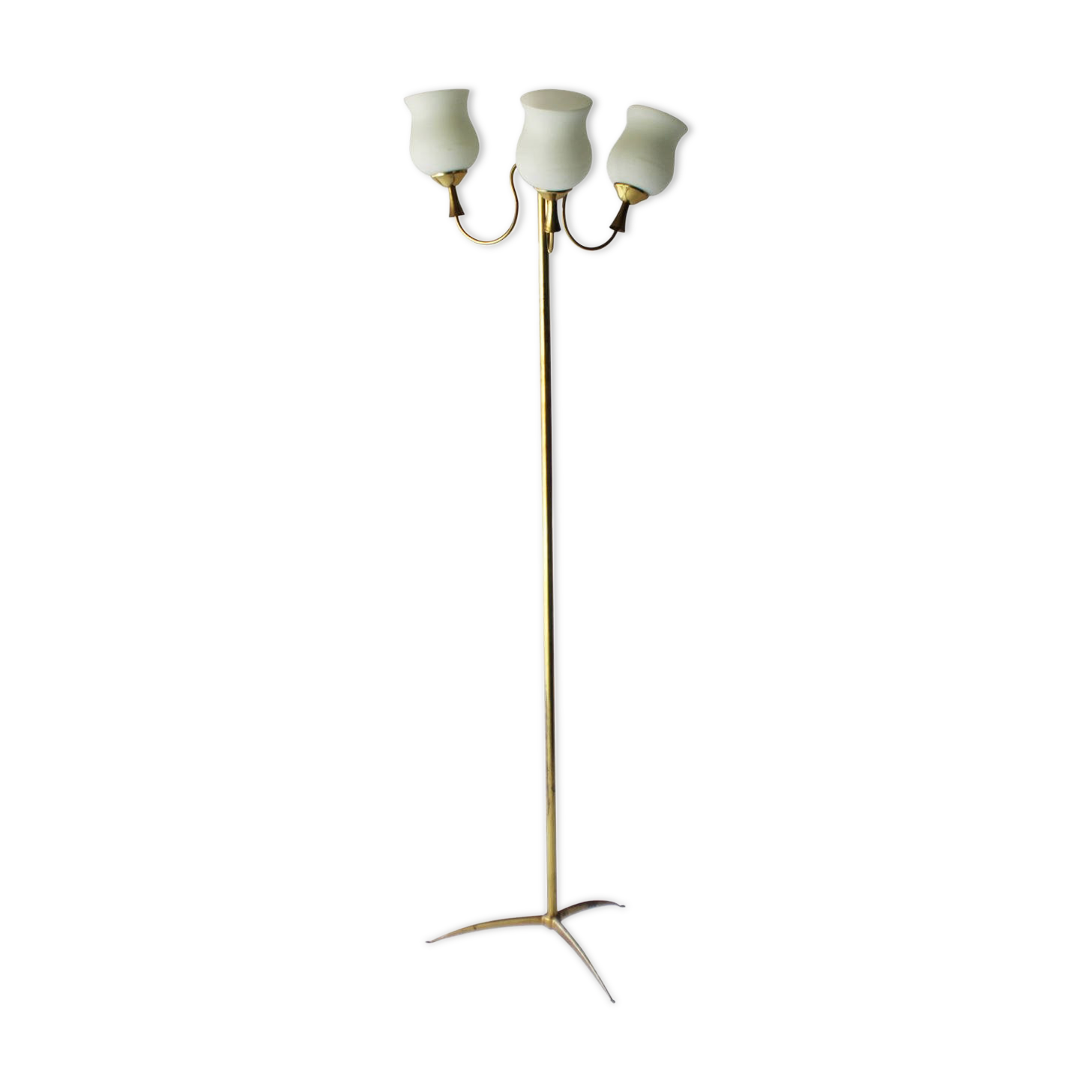 Elegant Italian floor lamp by Arredoluce