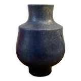 Blue Majolika ceramic vase