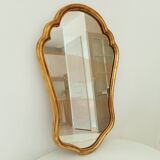 Golden baroque mirror 60s 66*44cm