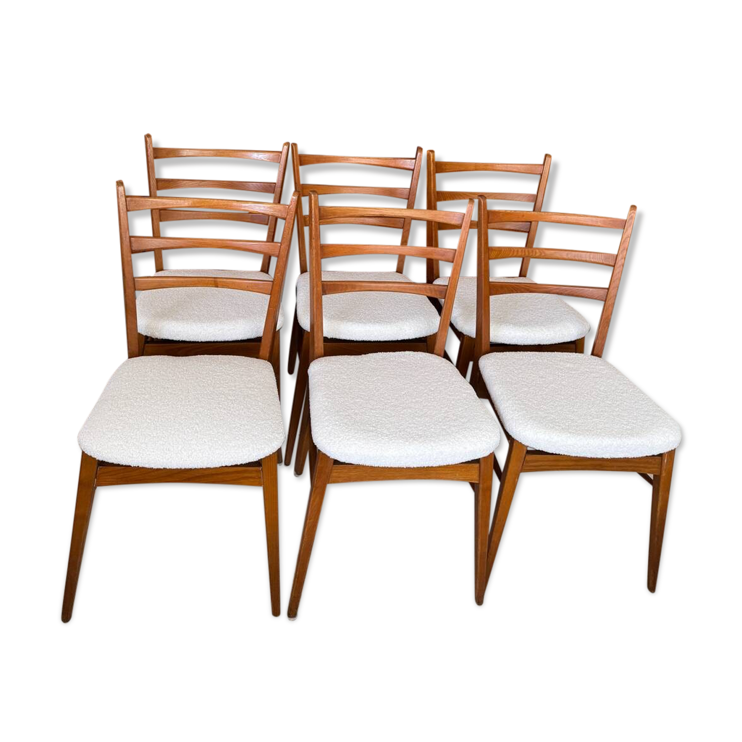 Old vintage Scandinavian style chair X6