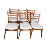 Ancienne chaise vintage style scandinave X6