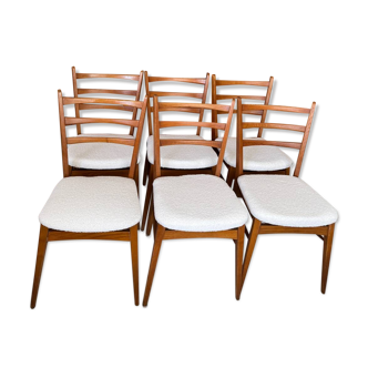 Old vintage Scandinavian style chair X6