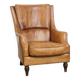 Vintage Armchair Made of Sheepskin Leather
