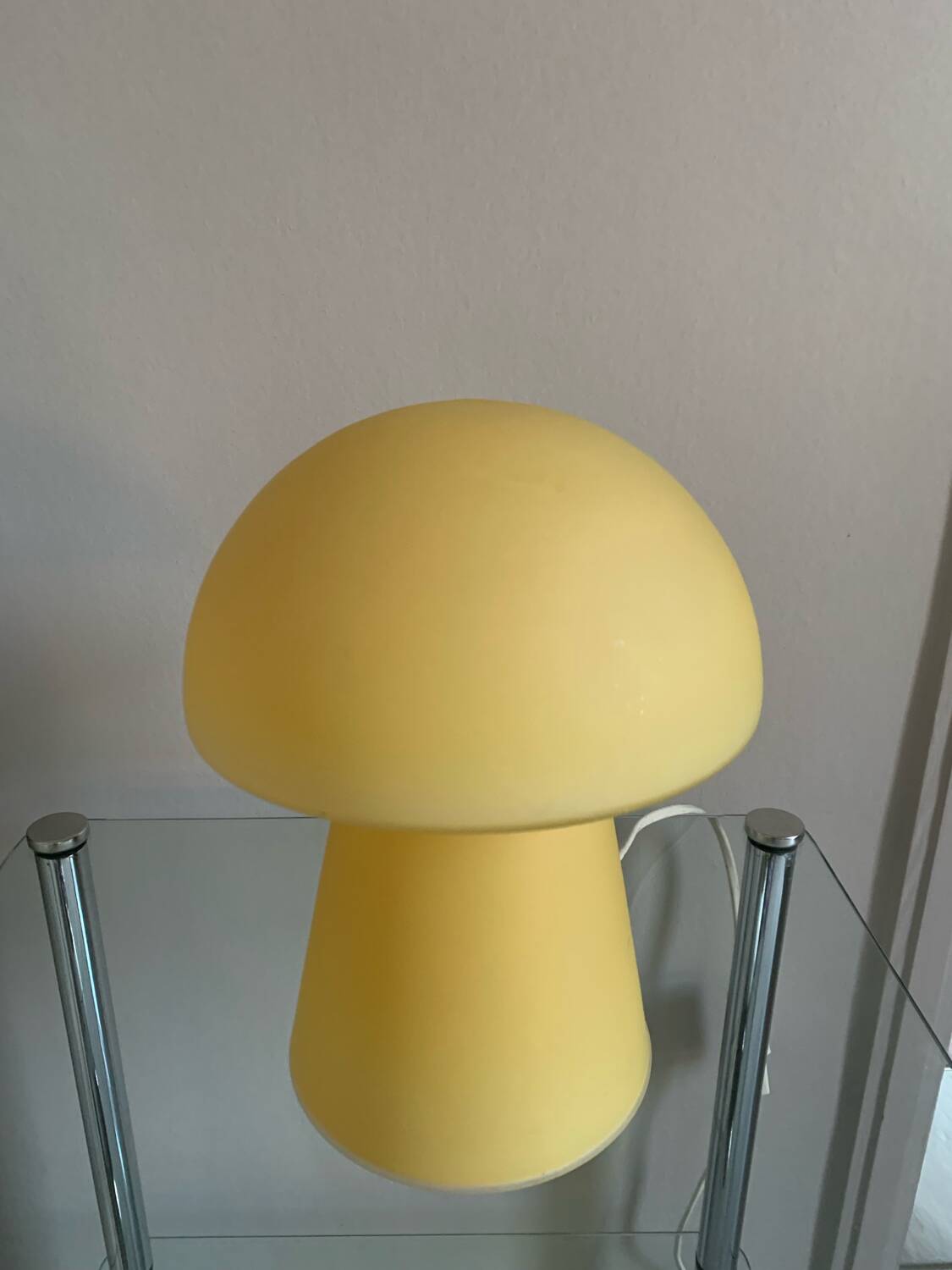 Vintage mushroom lamp
