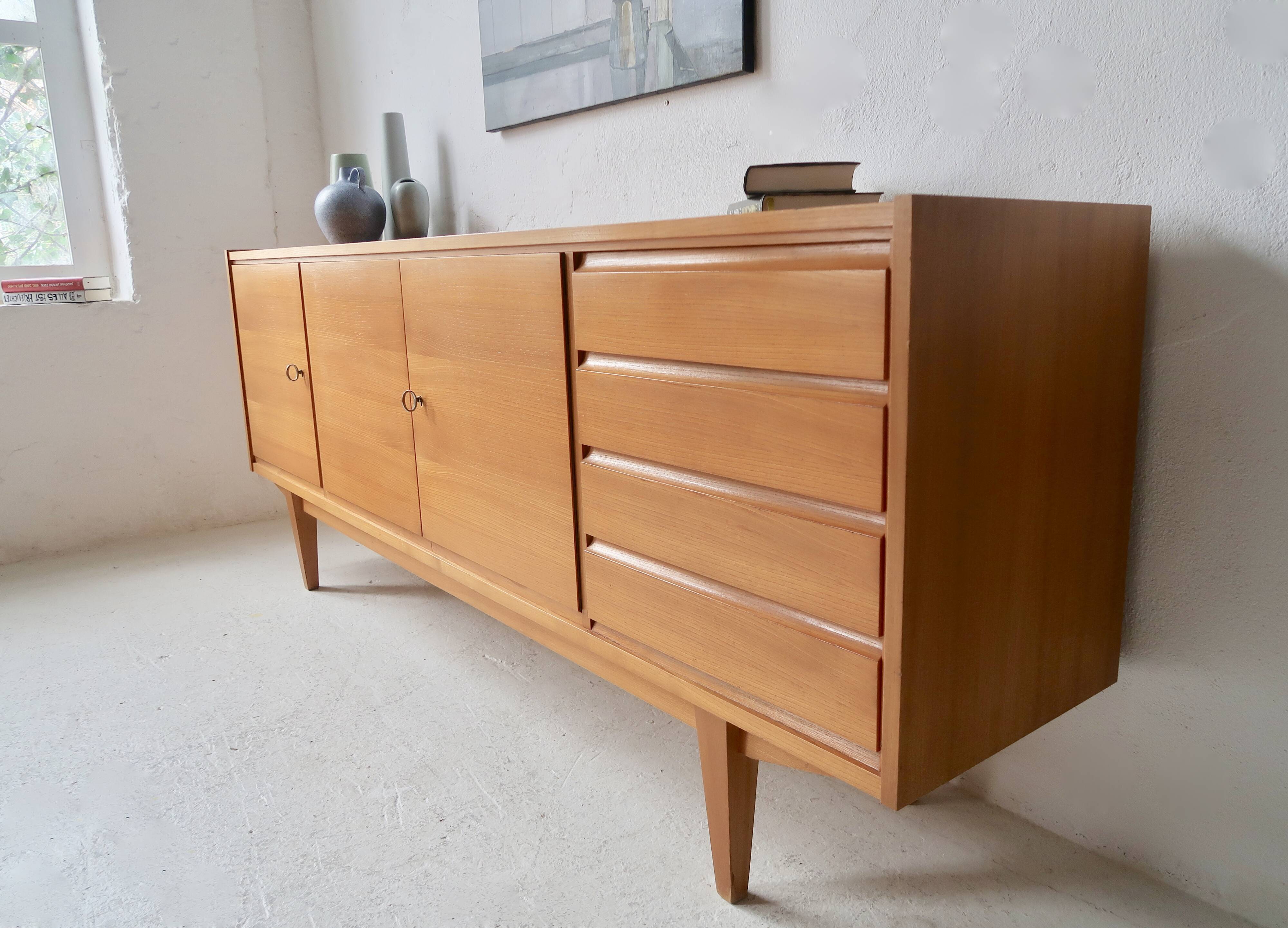 Mid-century ashwood sideboard, 1950s