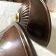 Robert de Schuytener vintage ceramic wall lights