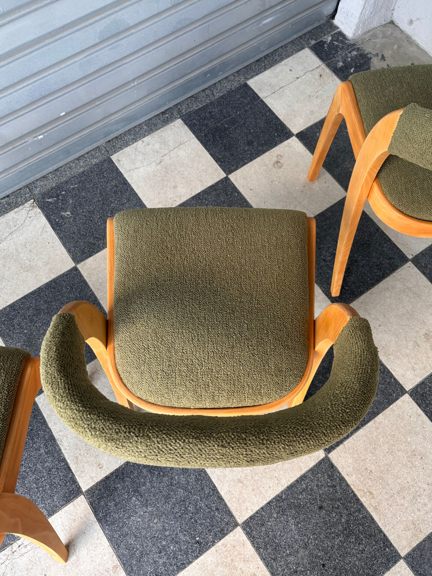 Set de 4 chaises gondoles Baumann