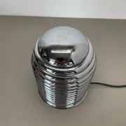 Vintage Table Lamp made of Chromed Metal by Kazuo Motozawa for Staff Leuchten, Germany, 1970s