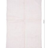 Tapis uni blanc 152x244cm