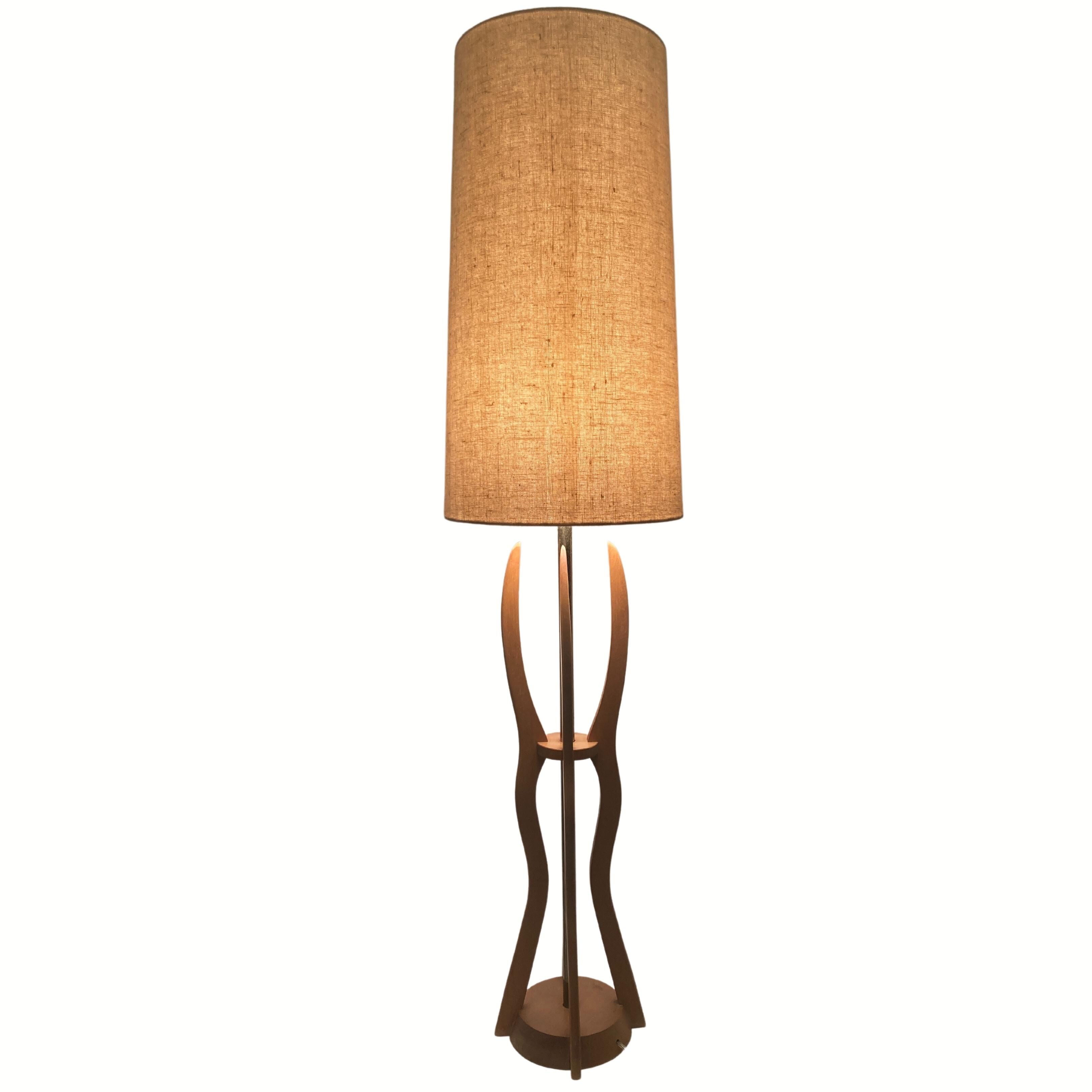 Lampe de table italienne de forme libre années 1960