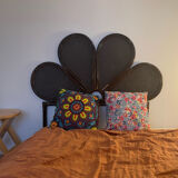 Rattan headboard and canning