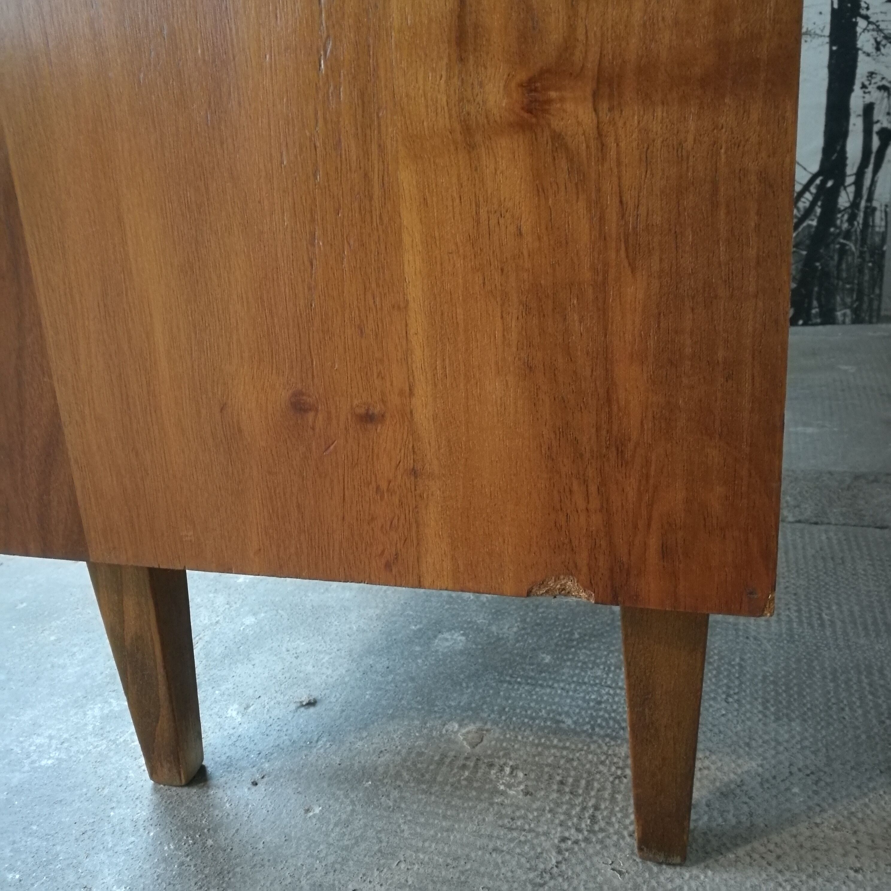 Vintage wooden storage furniture