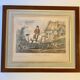 Old engraving, The Hunter after Carle Vernet 20th century