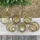 Lot de 6 verres à liqueur années 70