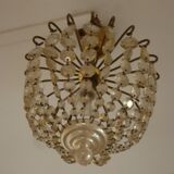 Ceiling lamp with tassels