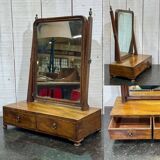 English mahogany dressing table from the late 19th century.