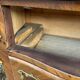 Secretary louis XV curved, varnish Martin, marquetry