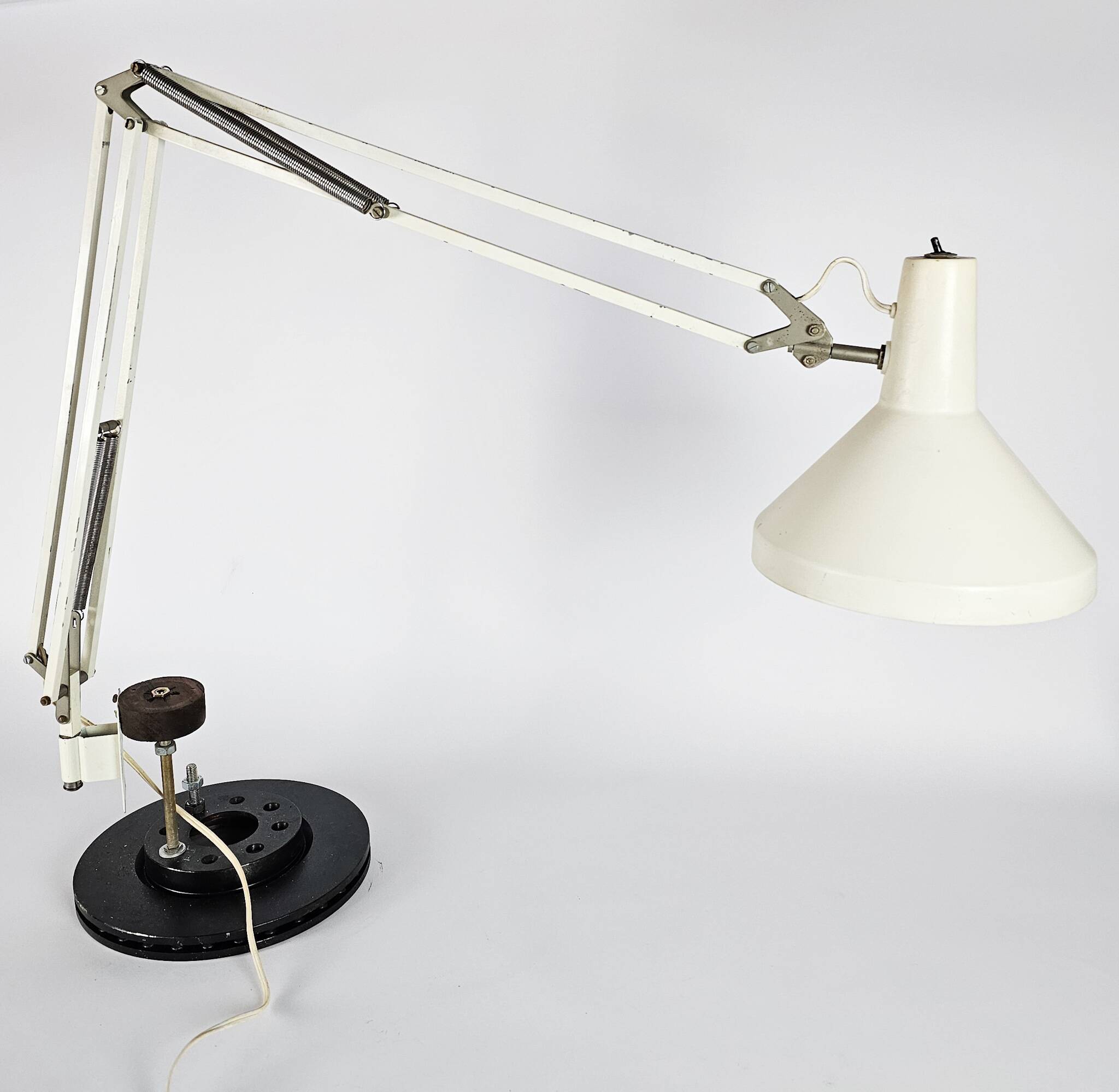 Hala Zeist - Architectenlamp - desklamp- Busquet - white - 60'S